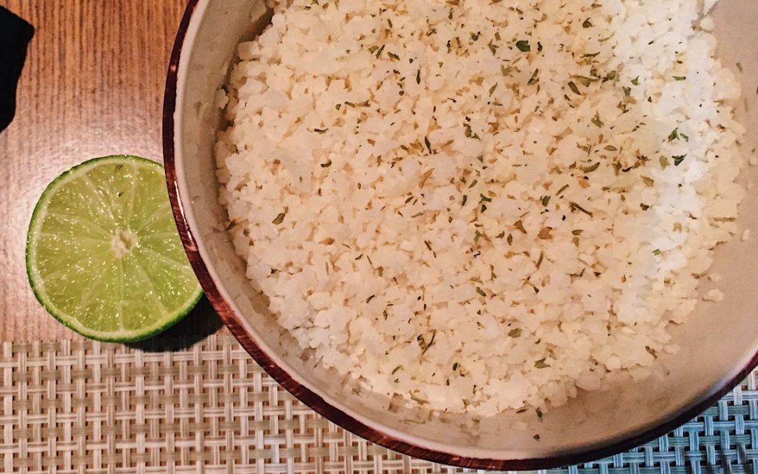 Cilantro Lime Coconut Cauli-rice