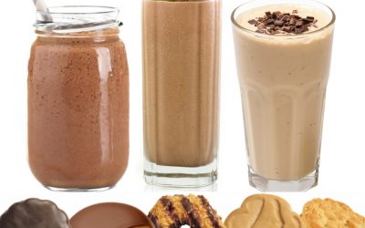 Girl Scout Cookie Protein Shakes!