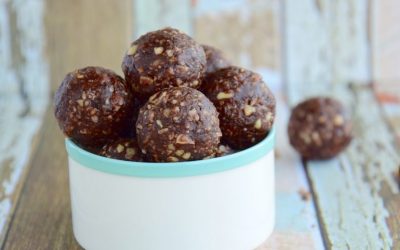 Mint Chocolate Protein Balls