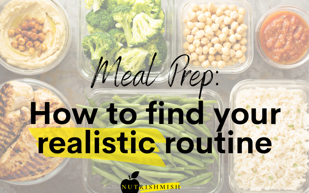 How To Find Your Meal Prep Strategy